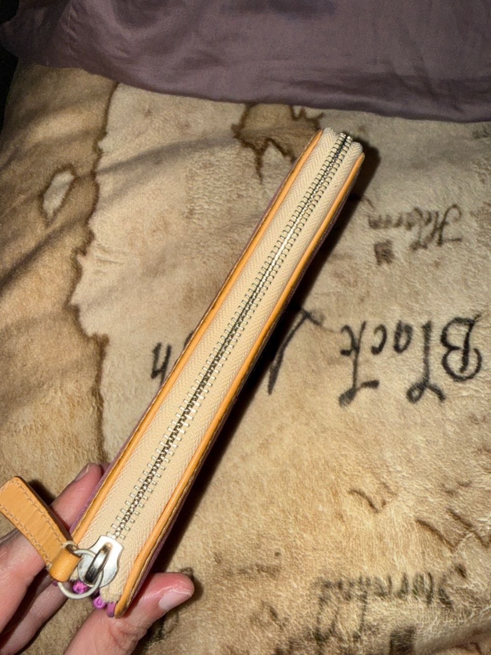 π€COACH VINTAGE PURPLE DEMPSEY 10th ANNIVERSARY WALLETπ€ - Picture 4 of 10
